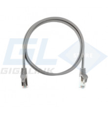Nikomax Коммутационный шнур F/UTP 4 пары, Кат.5е (Класс D), 100МГц, 2хRJ45/8P8C, T568B, заливной, NMC-PC4SD55B-ES-050-C-GY