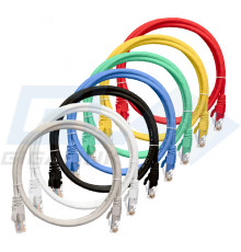 Nikomax Коммутационный шнур U/UTP 4 пары, категория 5е, 1,5м NMC-PC4UD55B-015-GY