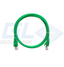 Nikomax Коммутационный шнур U/UTP 4 пары, Кат.5е (Класс D), 100МГц, 2хRJ45/8P8C, T568B, заливной, NMC-PC4UD55B-001-GN