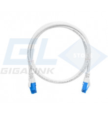 Nikomax Коммутационный шнур U/UTP 4 пары, Кат.6 (Класс E), 250МГц, 2хRJ45/8P8C, T568B, заливной, с защитой защелки, многожильный, NMC-PC4UE55B-050-C-WT