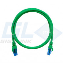 Nikomax Коммутационный шнур U/UTP 4 пары, Кат.6 (Класс E), 250МГц, 2хRJ45/8P8C, T568B, заливной, с защитой защелки, многожильный, NMC-PC4UE55B-050-C-GN