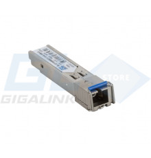 Gigalink Модуль промышленный SFP, WDM, 155mbs/1,25Гбит/c, одно волокно SM, SC, Tx:1550/Rx:1310 нм, DDM, 8 дБ (до 3 км), GL-OT-SG08SC1-1550-1310-I-D