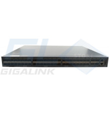 Gigalink Управляемый коммутатор L3, 48 10Гб/с SFP+, 4 му40Гб/c QSFP+ 1 miniUSB 1 RJ45 консольный порт GL-SW-X304-48SQ