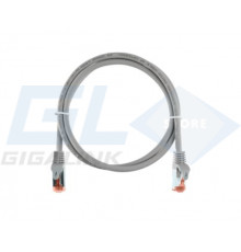 Nikomax Коммутационный шнур S/FTP 4 пары, Кат.6a (Класс Ea), 500МГц, 2хRJ45/8P8C, T568B, заливной, NMC-PC4SA55B-ES-003-C-GY
