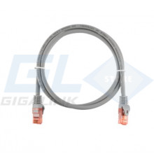 Nikomax Коммутационный шнур U/UTP 4 пары, Кат.6a (Класс Ea), 500МГц, 2хRJ45/8P8C, T568B, заливной, NMC-PC4UA55B-ES-003-C-GY