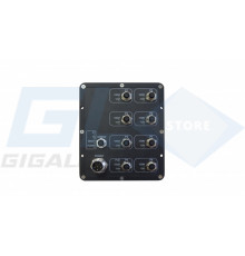 Gigalink Коммутатор управляемый L2, для водного транспорта IP67 GL-SW-G202-08P(M12C)