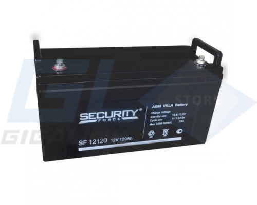 Gigalink Аккумуляторная батарея Security Force SF 12120 (12V / 120Ah), SF12120