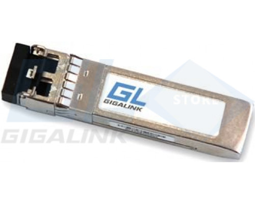 Gigalink Модуль SFP+, 10Гбит/c, два волокна, SM, 2xLC, 10dB GL-OT-ST10LC2-1370-CWDM