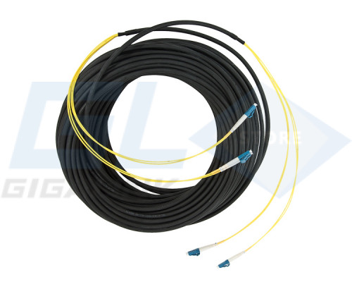 Nikomax Оптическая кабельная сборка, LC/UPC-LC/UPC, LSZH, 7мм, 50м NMF-CA2S2C7-LCU-LCU-S-050