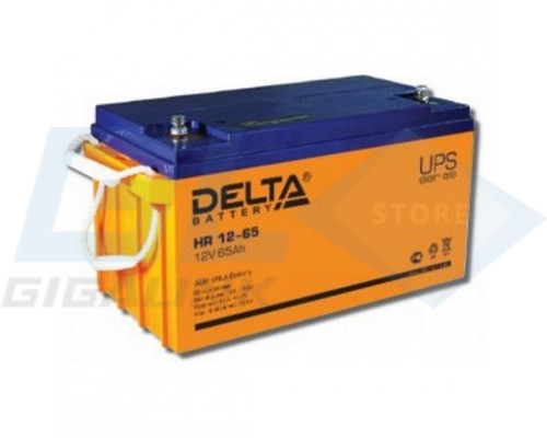 Gigalink Аккумуляторная батарея Delta HR 12-65 (12V / 65Ah), HR12-65