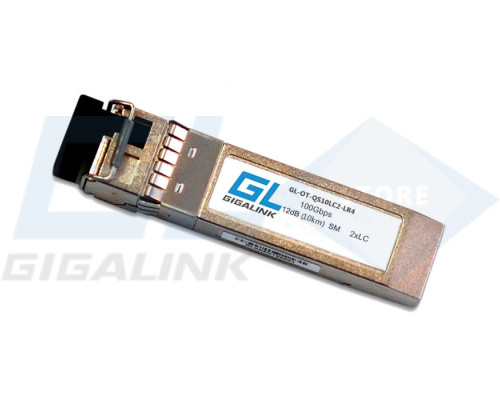 Gigalink Модуль CFP2, 100Гбит/c, LC2 коннектор, одномод, до 10км GL-OT-SC2100LC2-LR4