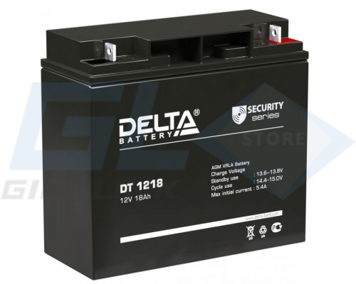 Gigalink Аккумуляторная батарея Delta DT 1218 (12V / 18Ah), DT1218