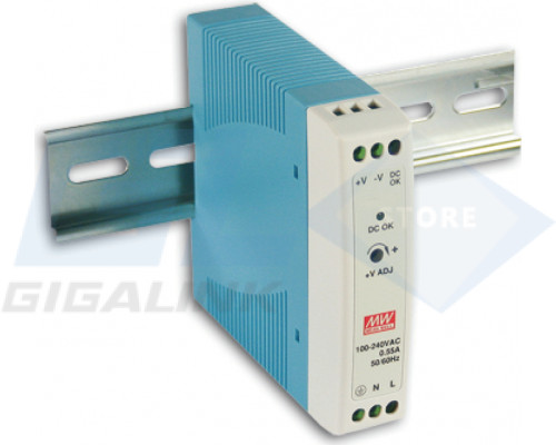 Gigalink Блок питания Mean Well MDR-10-12, 12В, 10Вт, MDR-10-12